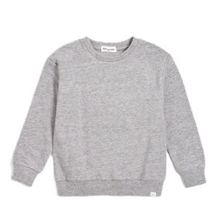 Miles Baby Basic Heather Grey Crew Neck Sweatshirt Size 6 Months